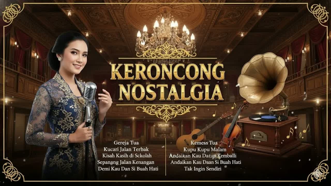KERONCONG NOSTALGIA || GEREJA TUA, KEMESRAAN