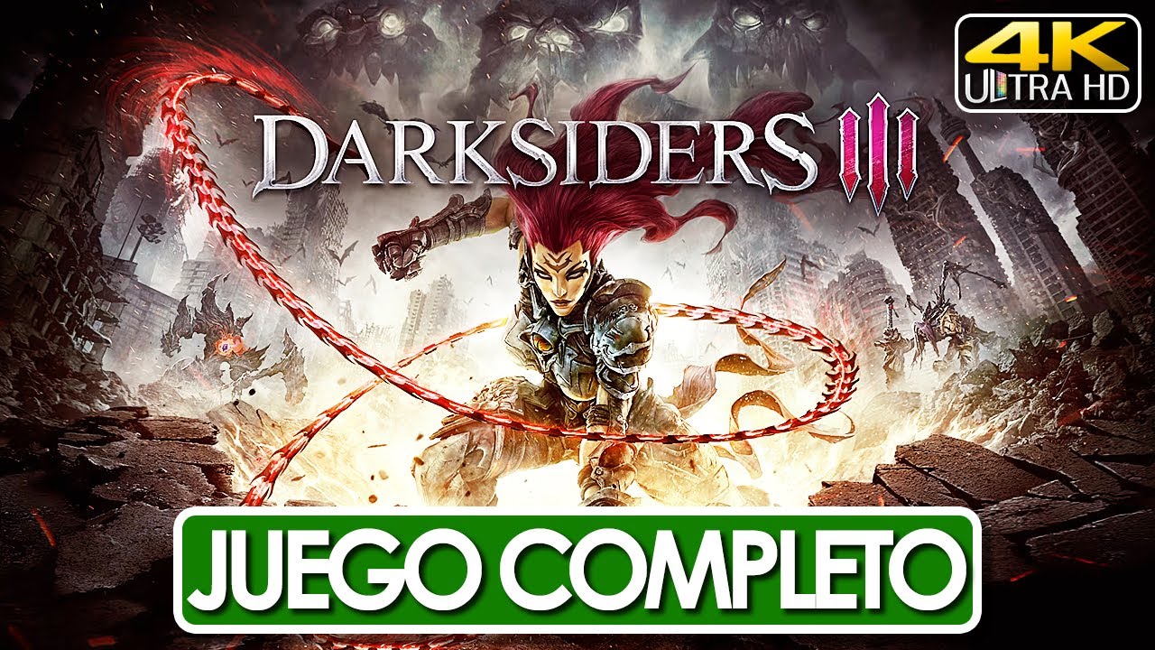 Darksiders 3 Juego Completo Español Campaña Completa (4K 60FPS) 🕹️ SIN COMENTARIOS