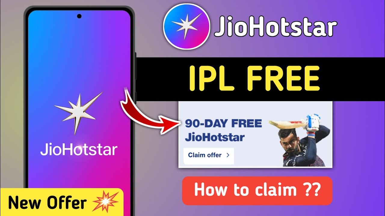 Watch IPL 2025 Free in 4K  | Jio Hotstar Subscription Free | Jio Unlimited Offer 299 | Jio 299 Plan