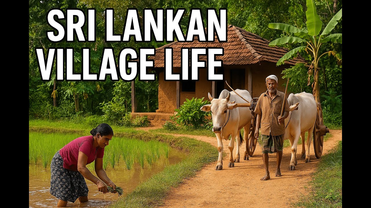 Discover the Village Life of Sri Lankan