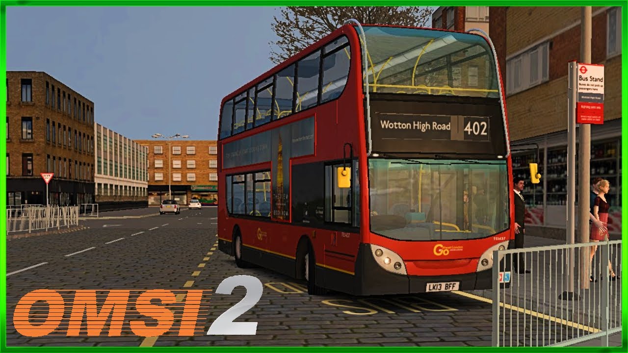 OMSI 2 - Bowdenham V5 - First Look - 402 Apsley To Wotton High Street - London E400