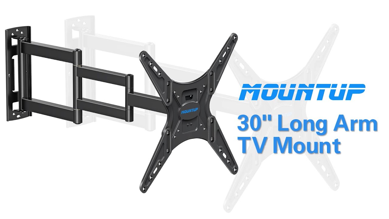 Full Motion Corner TV Wall Mount For 26