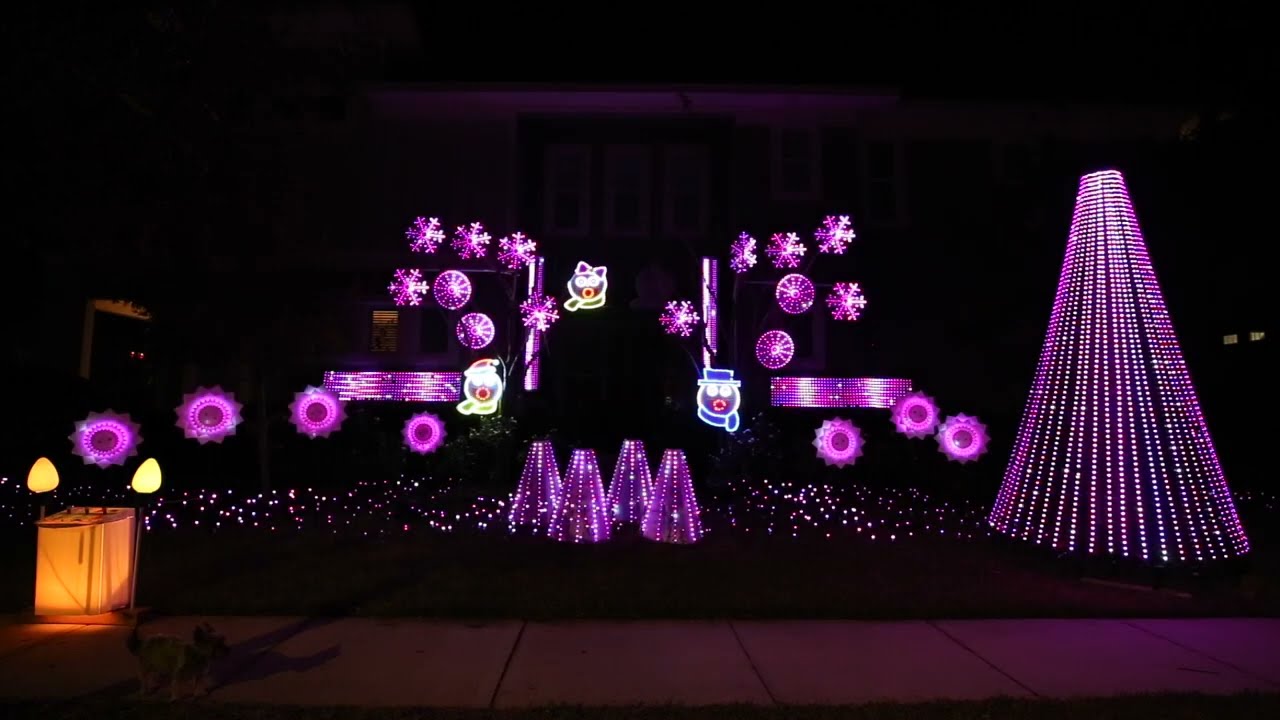 Laureate Park Lights   Christmas 2021