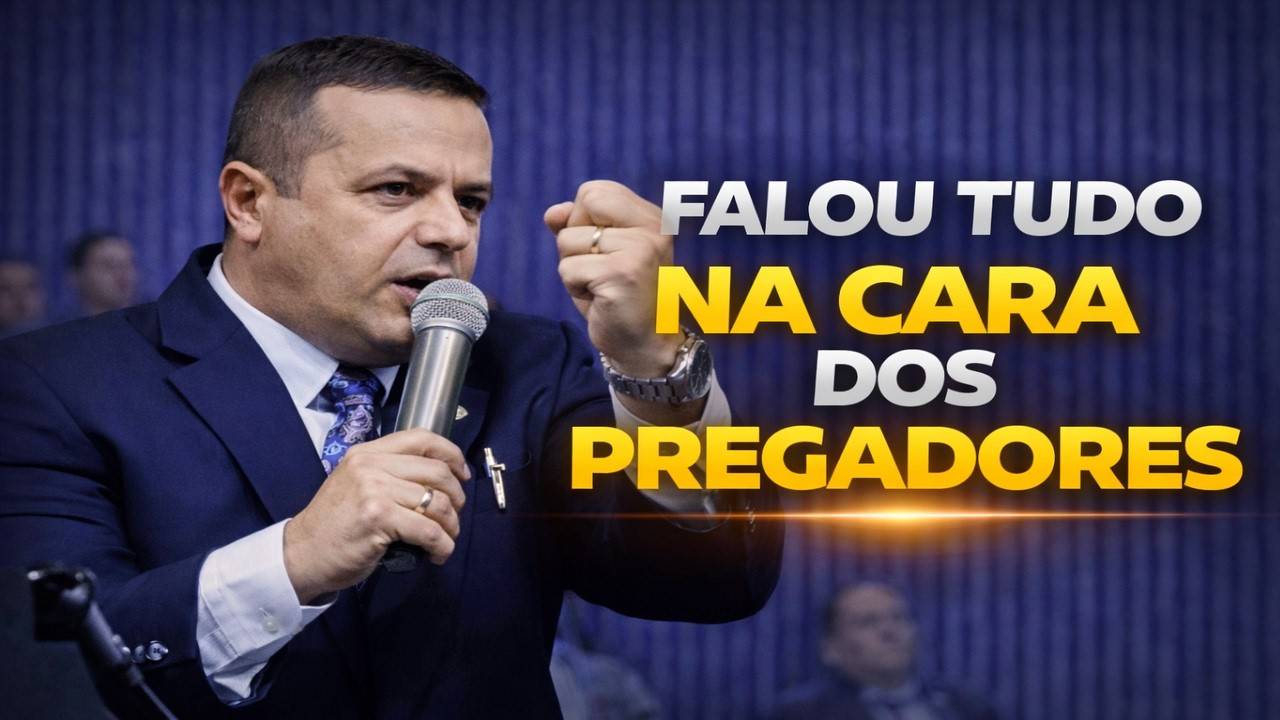 FALOU na cara dos PREGADORES