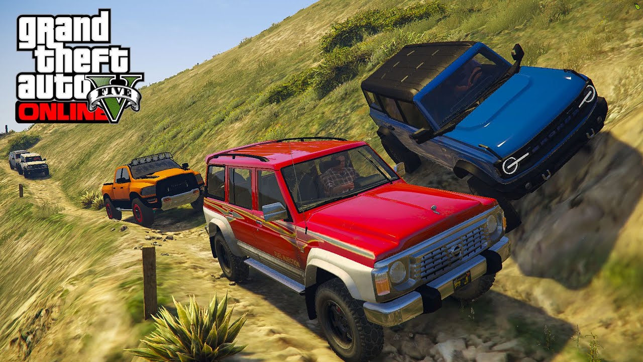 ¡SUBIENDO EL CHILIAD Y CRUZANDO RIOS EN 4X4! | GTA V MODS