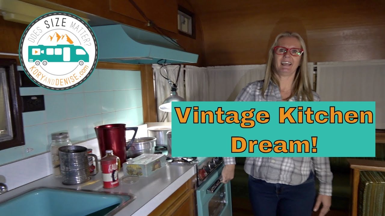 VINTAGE 1966 KENSKILL TRAVEL TRAILER  //  RV TOUR