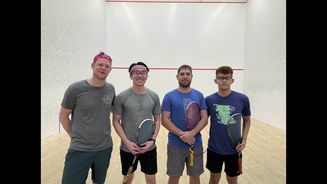 2021 Mens Open Final Western Canadian Hardball Doubles Squash