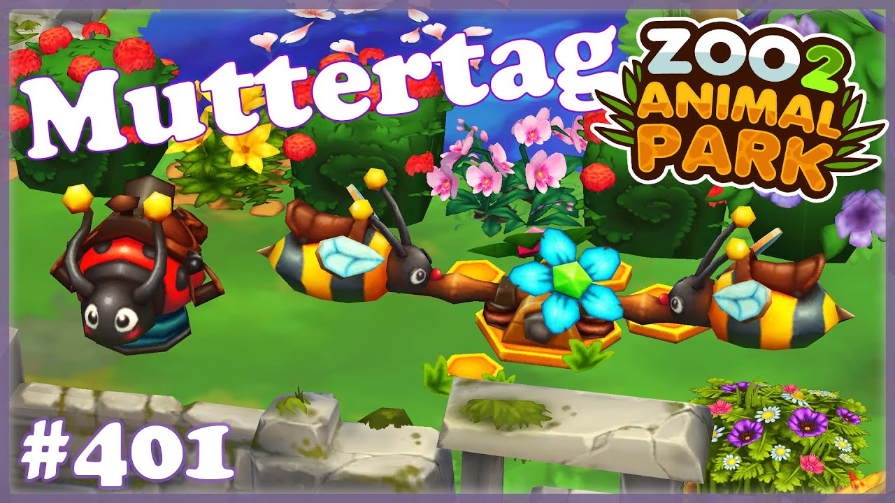 Blonder Kodiak Bär und Muttertagskronen eintauschen - Zoo 2 - Animal Park /401/ Let´s Play