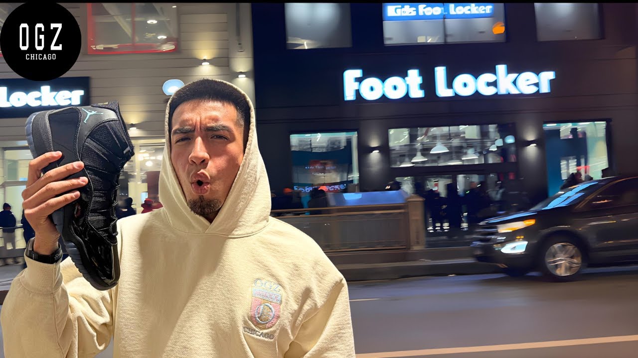 The Air Jordan 11 Gamma Blue Release Day Was CRAZY! (Live Footage)
