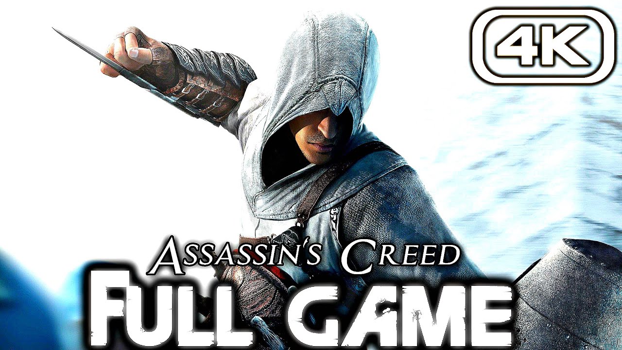 ASSASSIN'S CREED Gameplay Walkthrough FULL GAME (4K 60FPS) No Commentary