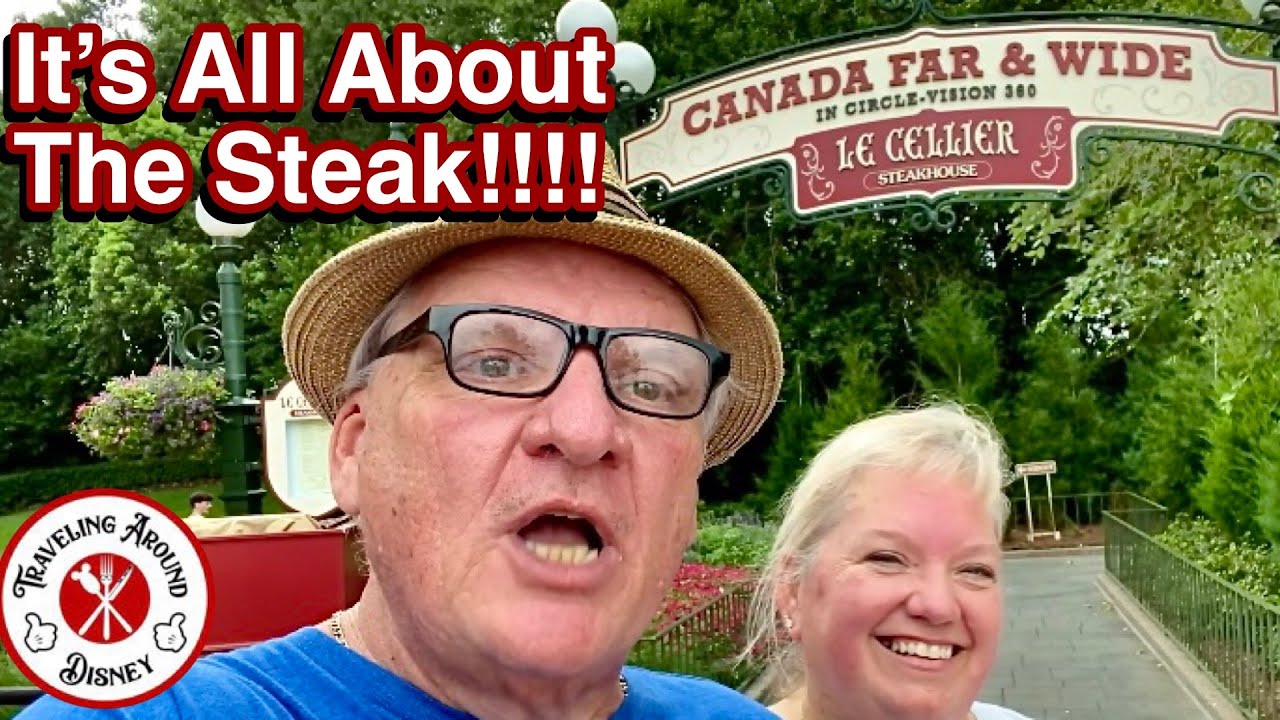 Epcot's Le Cellier Steakhouse for our DISNEY DINING QUEST | DISNEY DINING REVIEW