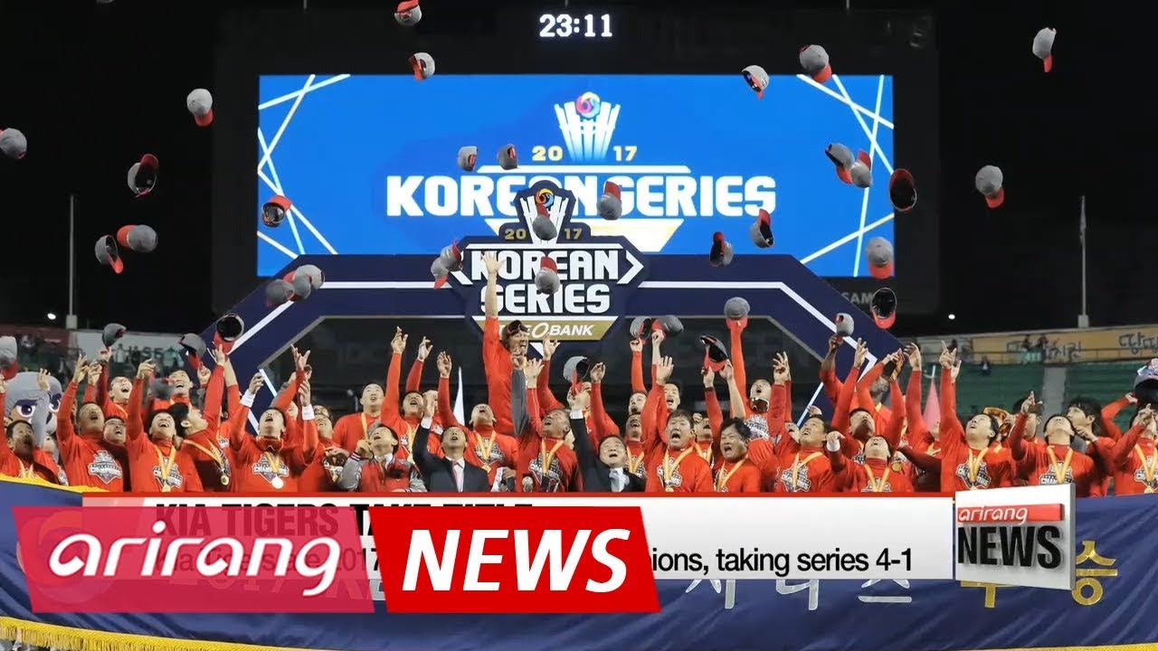 Kia Tigers take championship of this year's KBO, first since 2009