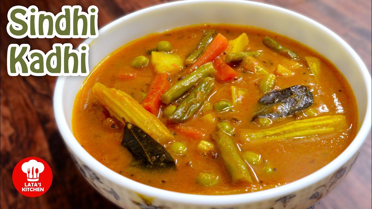 Sindhi Kadhi Recipe in Hindi | सिंधी कढ़ी Recipe Video Authentic Sindhi Kadhi by Lata Jain