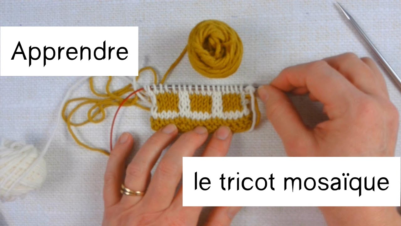 Comment lire une grille de tricot mosaïque – apprendre le tricot mosaïque