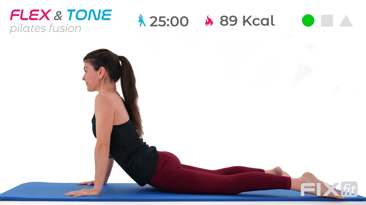 Pilates Fusion Per Principianti: Esercizi Con Focus Schiena e Glutei