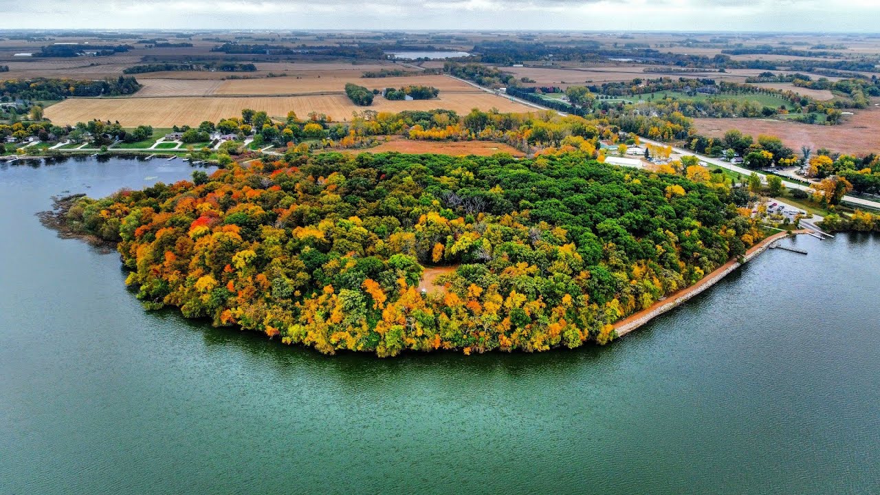 Drone Flyover of Waseca, MN Fall of 2021 w/ DJI Mavic Mini