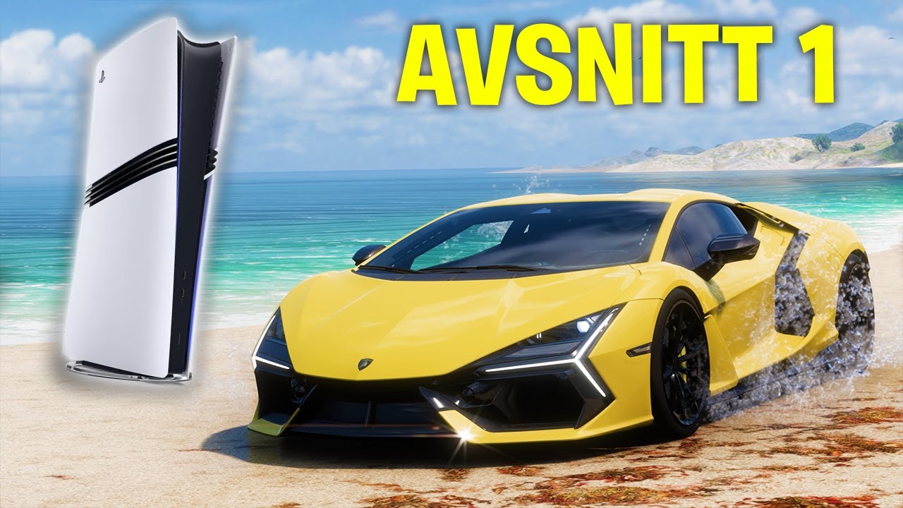 FORZA HORIZON 5 P&Aring; PLAYSTATION 5 &Auml;R H&Auml;R! *K&Ouml;PER V&Aring;R F&Ouml;RSTA BIL*