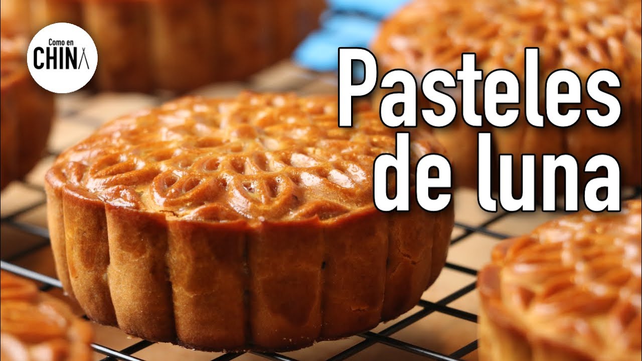 Pasteles de LUNA chinos de 5 SEMILLAS (Mooncake, 月饼)