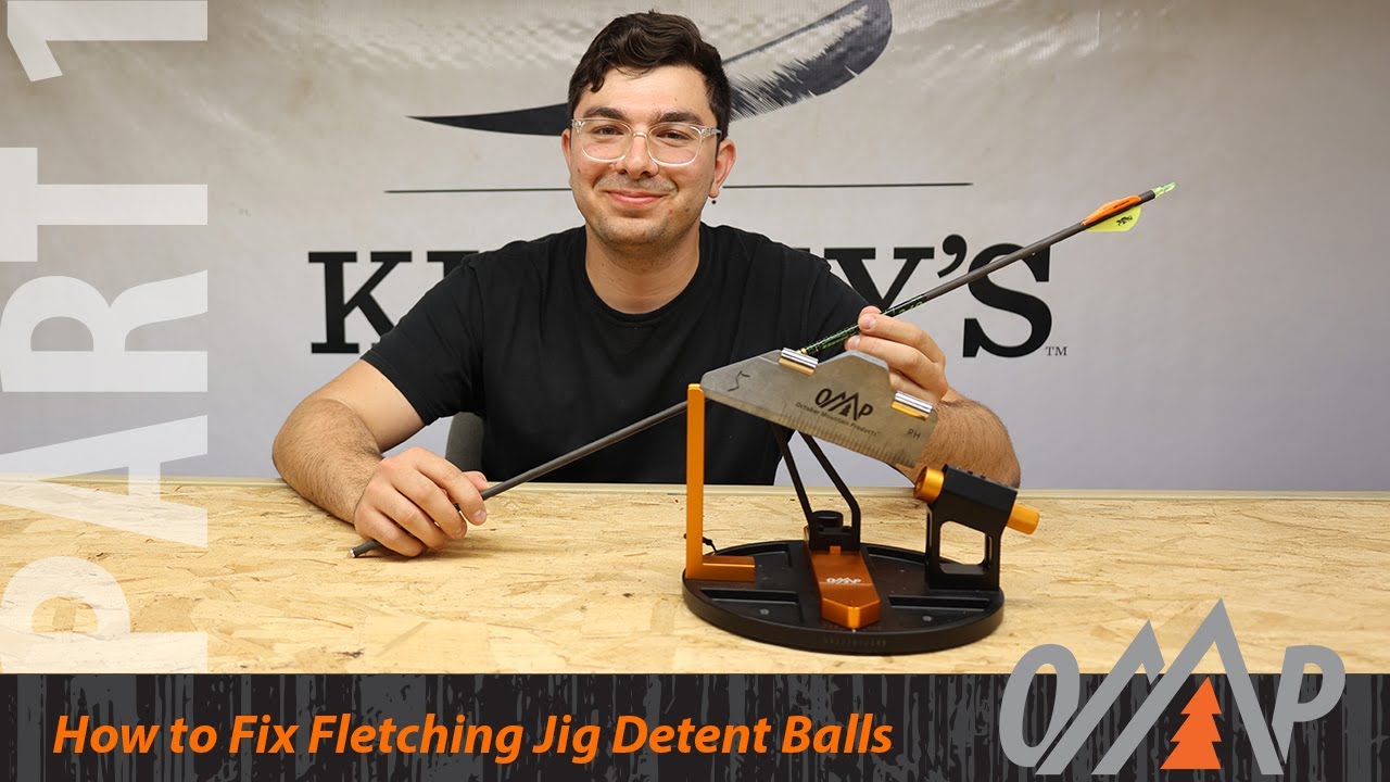 HOW TO Fix OMP Fletching Jig Detent Ball - PART 1 | October Mountain Products