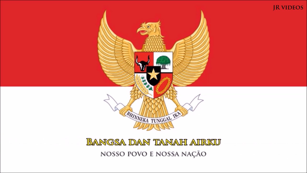 Hino nacional da Indonésia (IDN/PT letra) - Anthem of Indonesia (Portuguese)