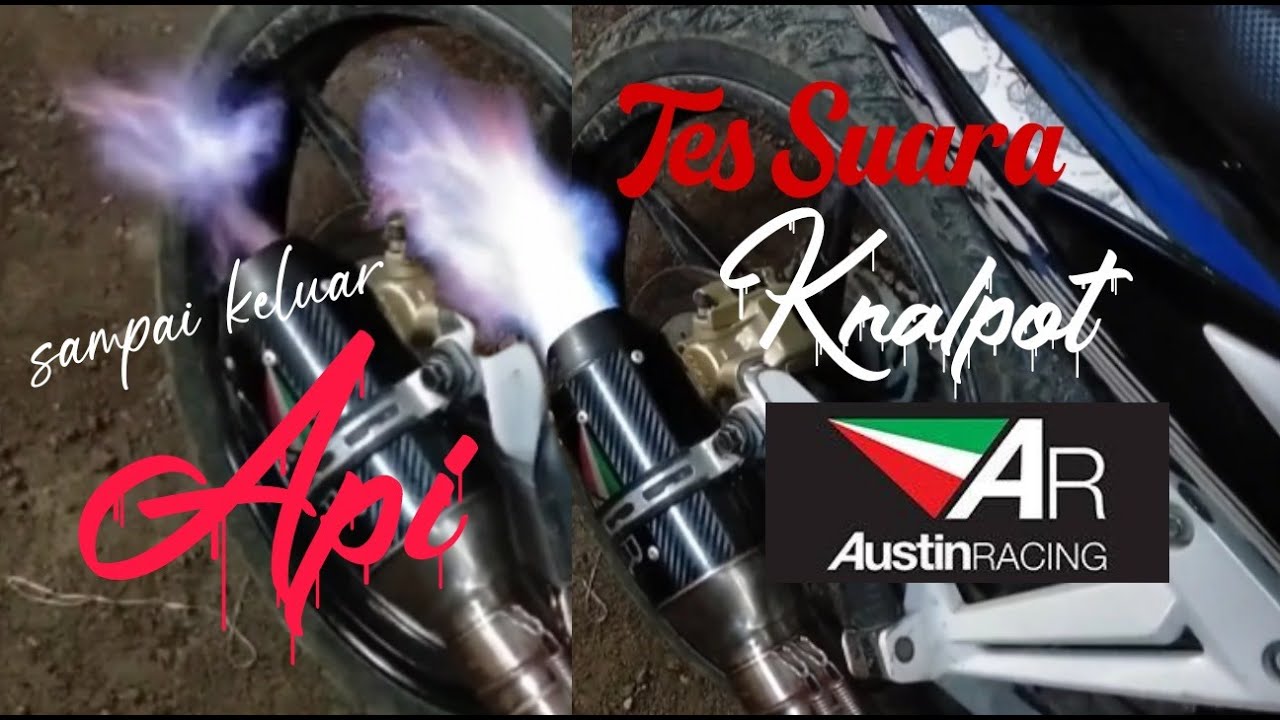 tes suara knalpot Austin Racing di motor Jupiter MX new