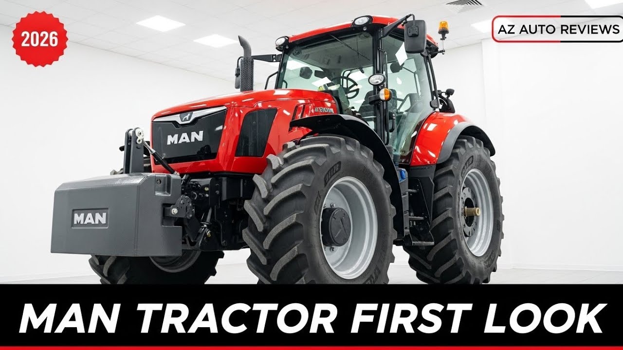 „TITAN MAN Traktor 2026 🚜 | Die stärkste Maschine aller Zeiten? | First Look | AZ Auto Reviews“