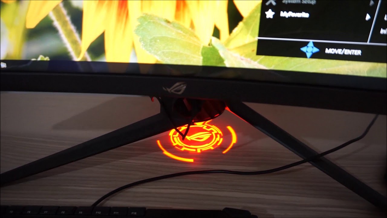 ASUS XG32VQ Menu System (OSD)