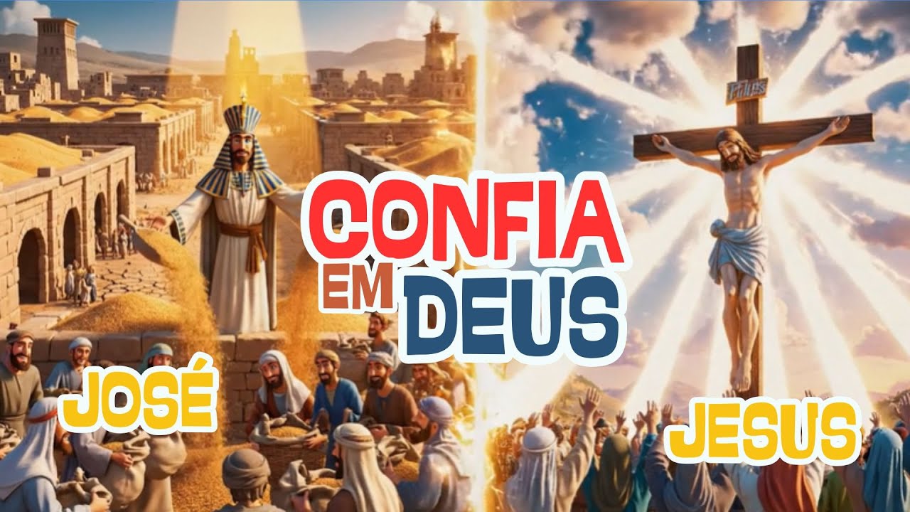 Música Infantil Gospel | Confia em Deus | José do Egito | José tipifica Jesus | Versão Infantil