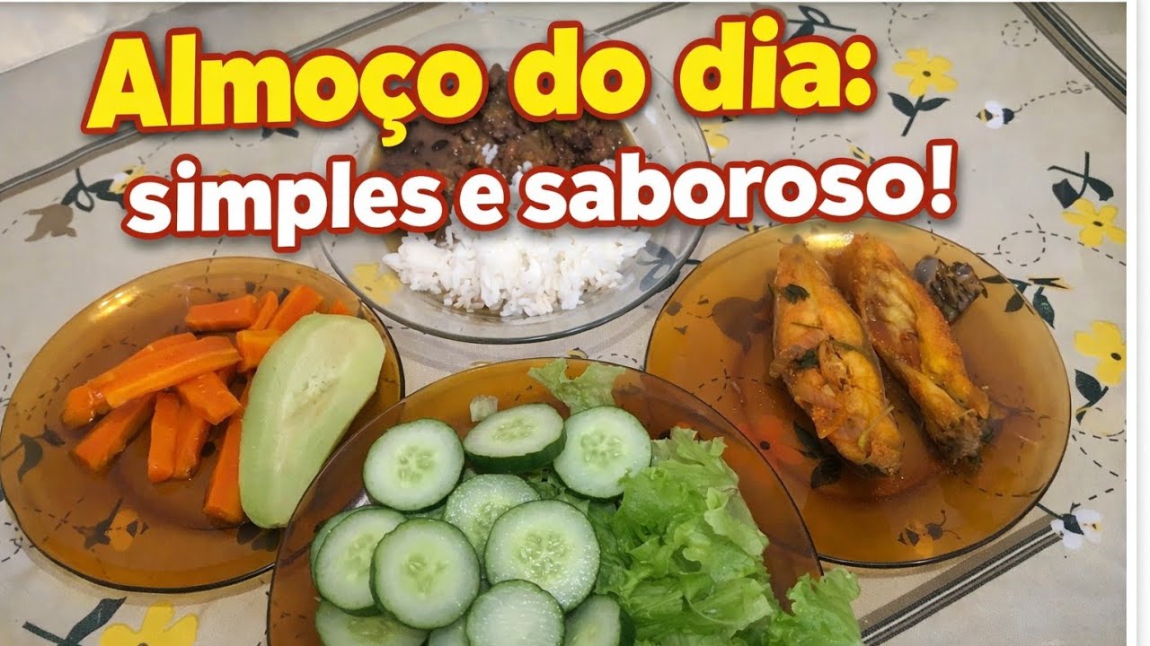 “Almoço do dia: simples e saboroso!”