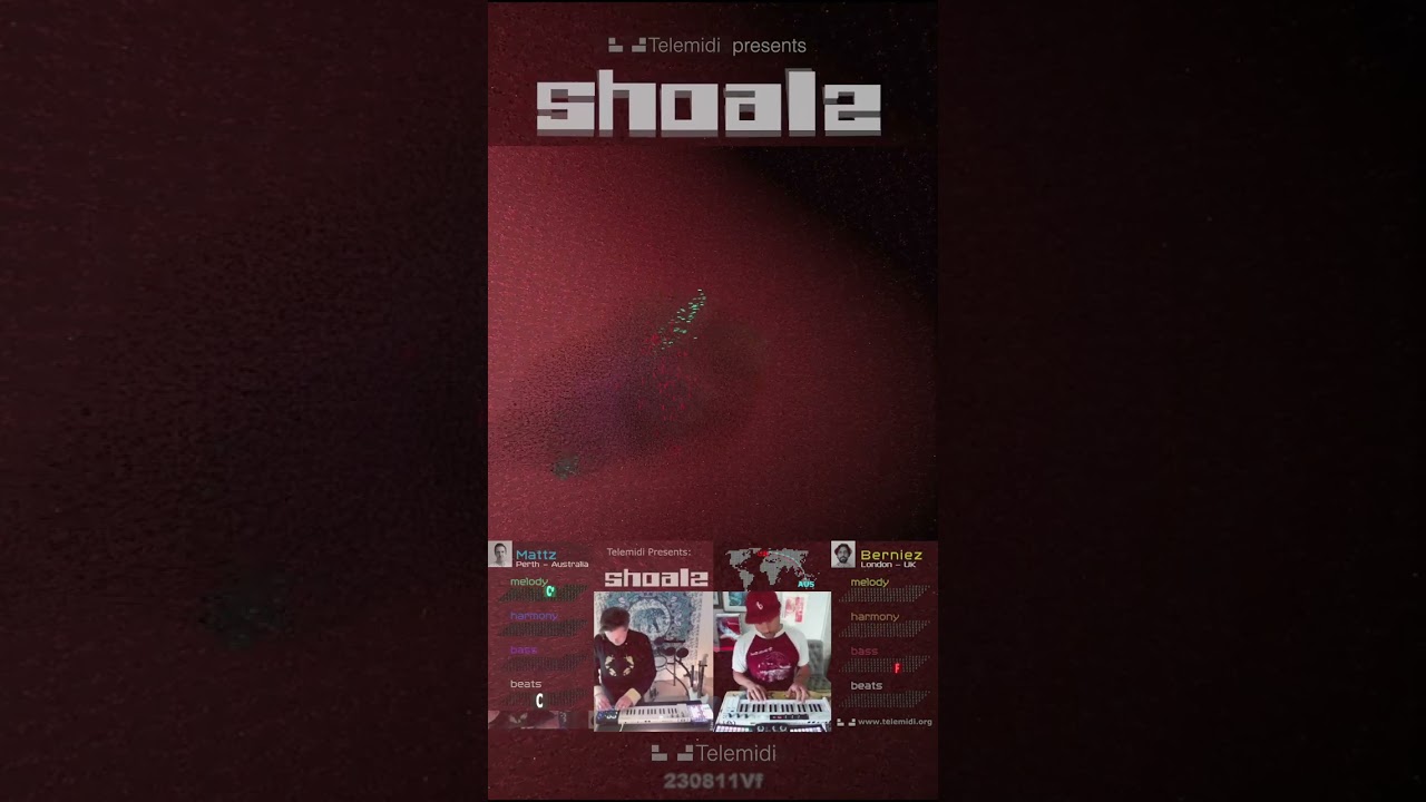 TELEMIDI ~ SHOALZ ~ Live Internet Music - 230811f - 