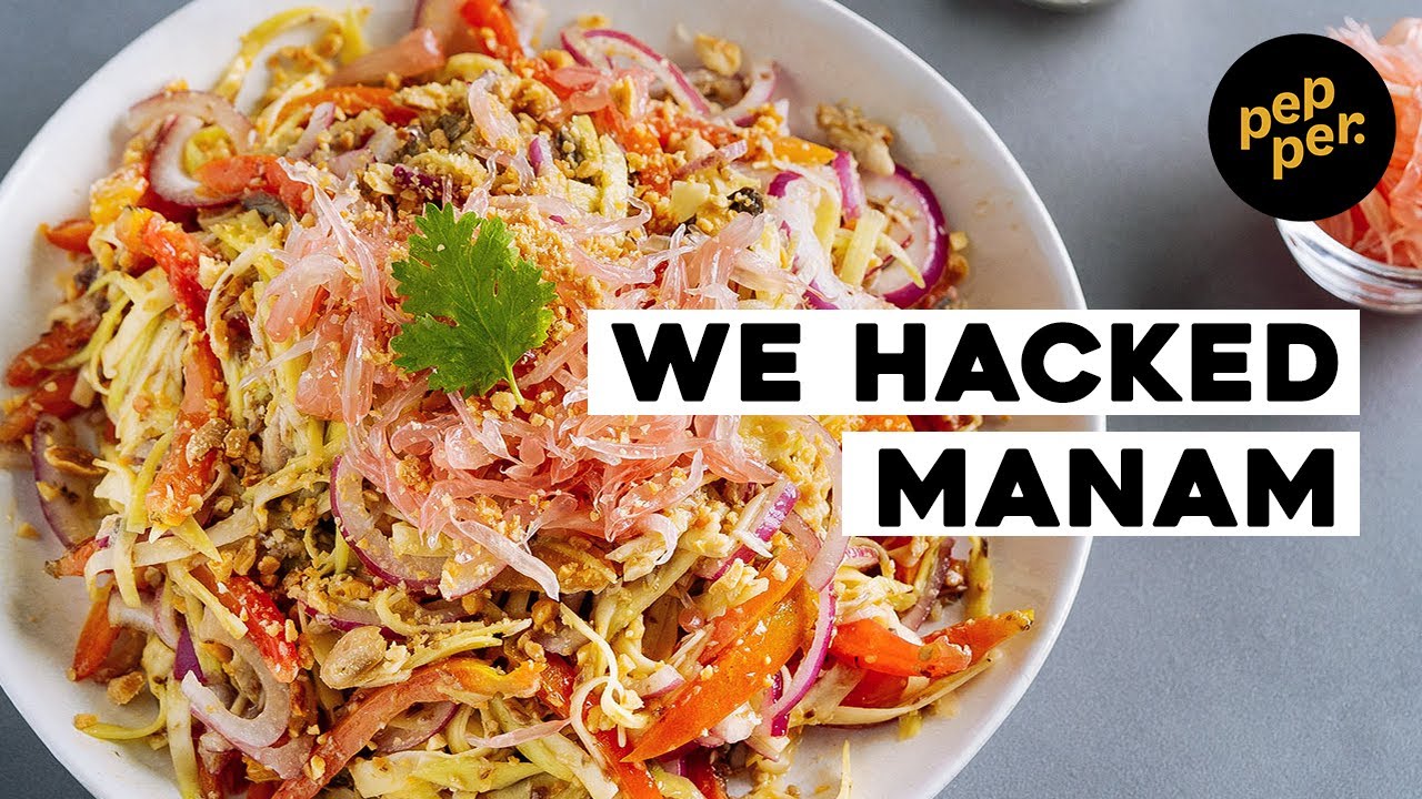 Manam's Ensaladang Namnam Recipe: How to Make Filipino Green Mango and Pomelo Salad | Pepper.ph