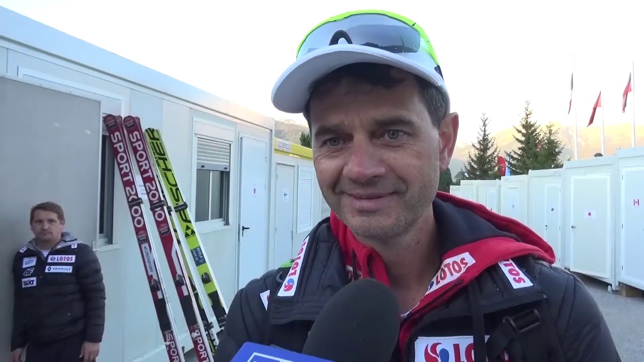 Stefan Horngacher po konkursie w Courchevel [12.08.2017]