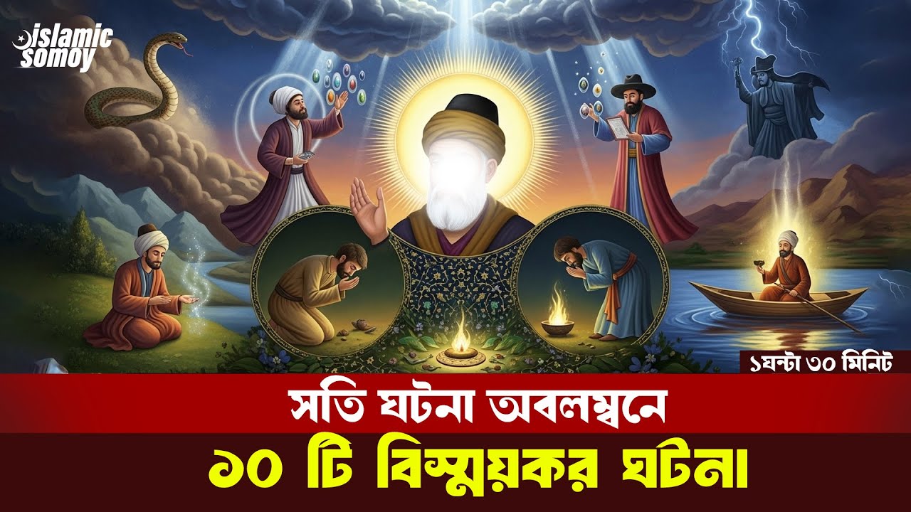 সত্য ঘটনা অবলম্বনে ১০ টি বিস্ময়কর কাহিনী | মেগা পডকাস্ট | শিক্ষনীয় ইসলামিক কাহিনী | Islamic Somoy