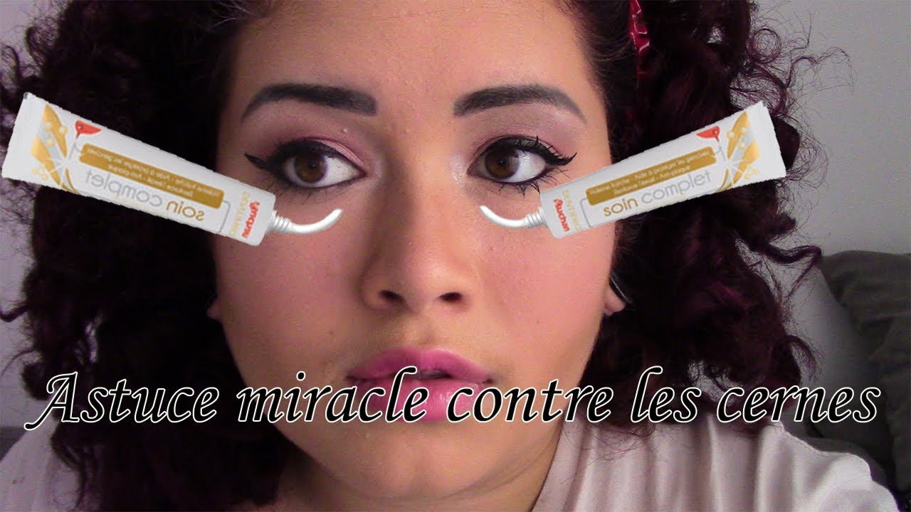 ASTUCE MIRACLE || Fini les cernes! (- de 1€).