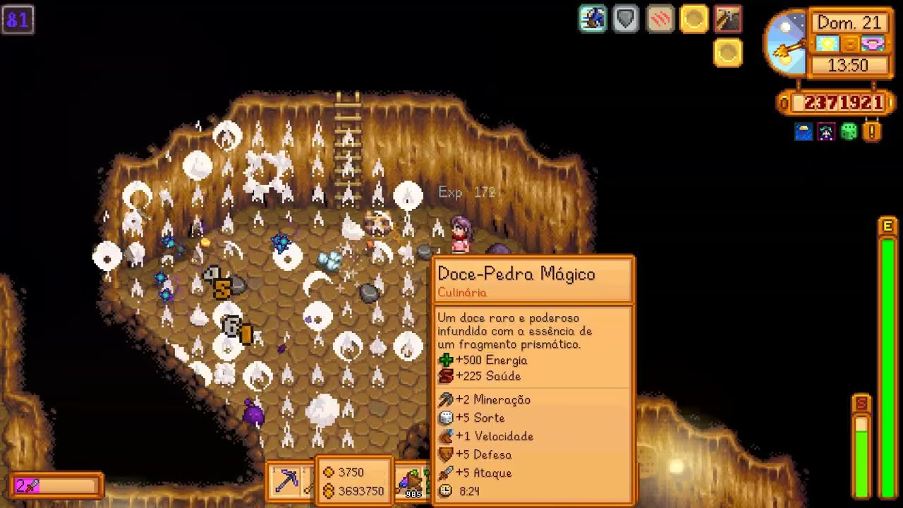 Stardew Valley - Gameplay - Caverna da Caveira