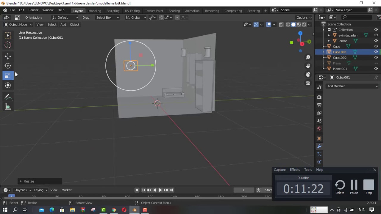 blender ile oda tasarımı nasıl olur