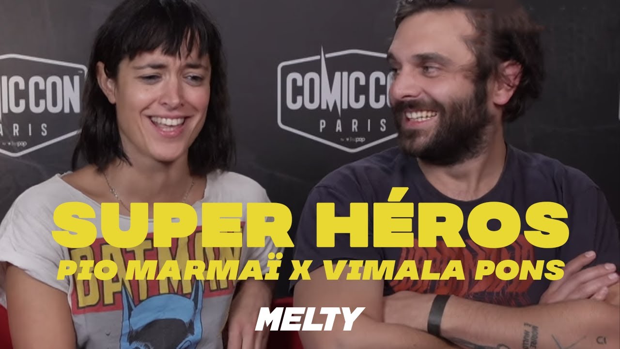 Pio Marmai et Vimala Pons - L'interview super-héros aussi barrée que Deadpool 🤣