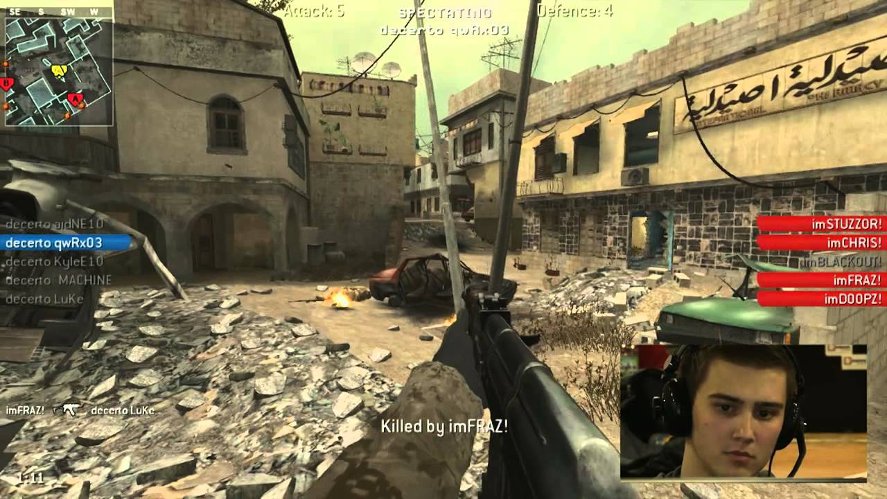 Epic.TEN CoD4 Tournament Groups: imgGaming v Team Decerto (Map1)