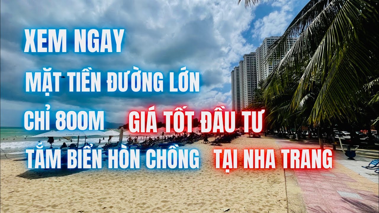 Xem ngay ngôi nhà cách biển hòn chồng 800m giá tốt đầu tư mặt tiền lớn | bán nhà nha trang gần biển