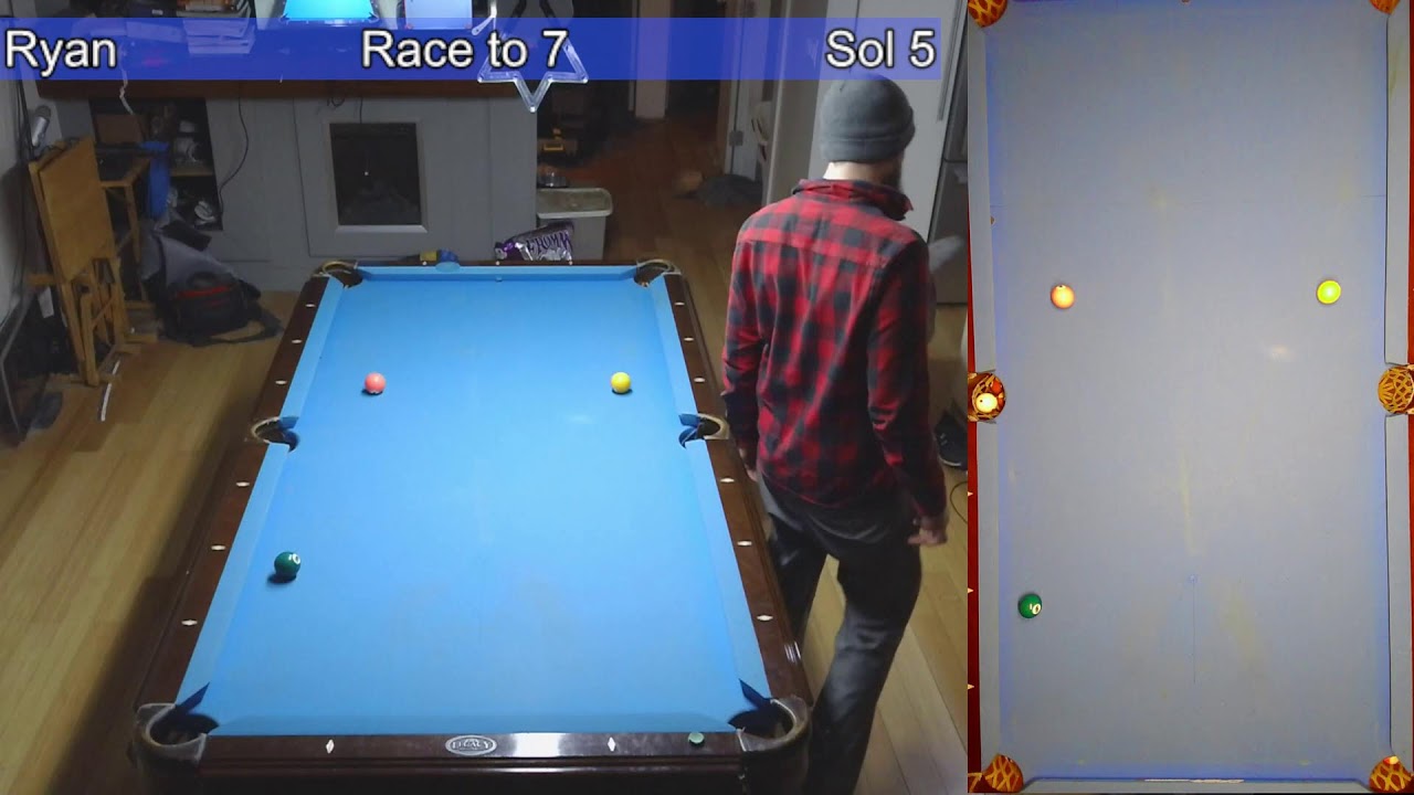 Ryan vs Sol races to 7 $20 #8ball #pool #billiards