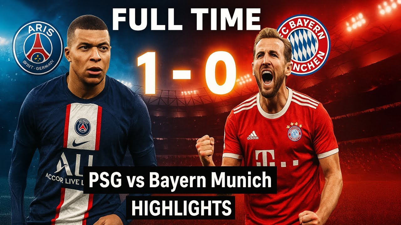 PSG vs Bayern Munich 1-0 | All Goals & Highlights &ndash; Club World Cup 2025
