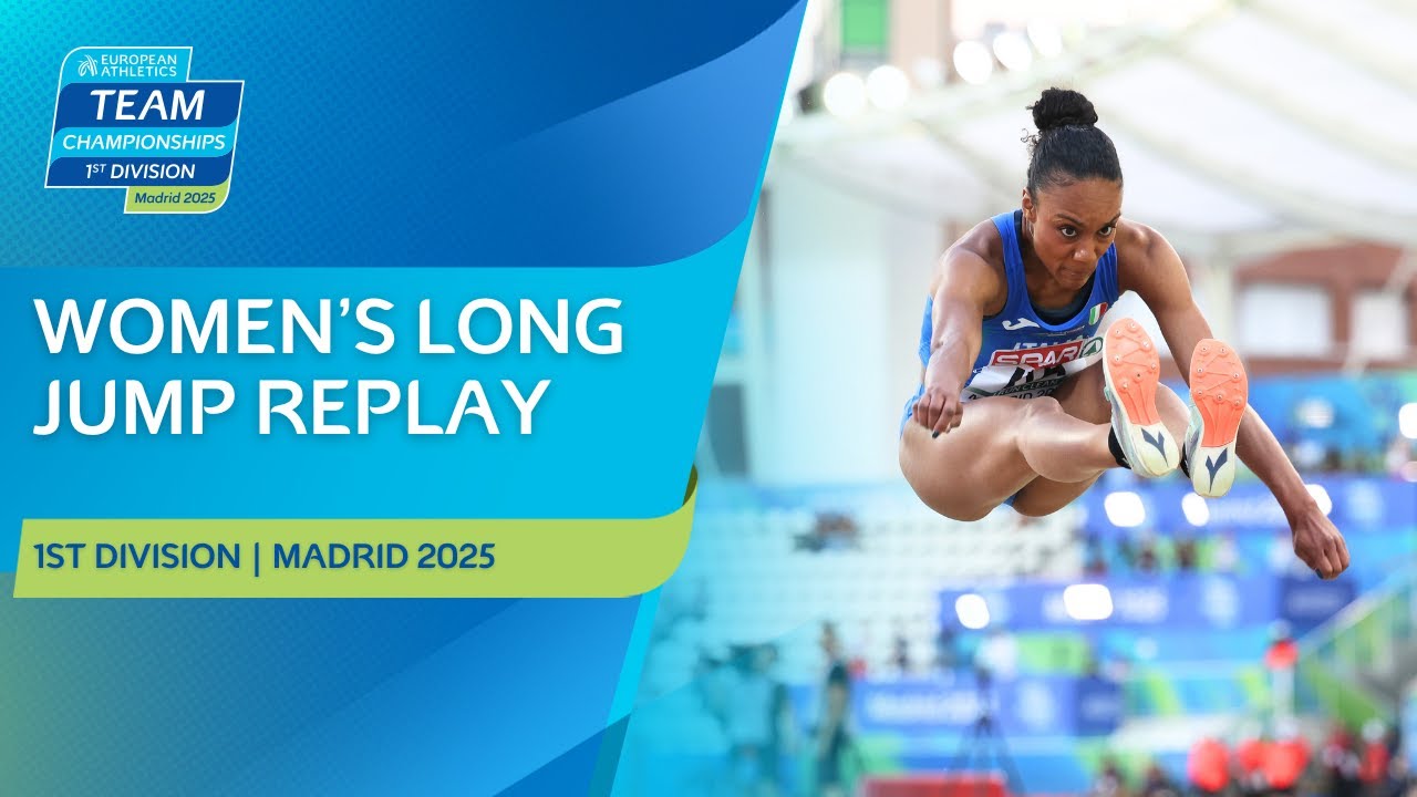 Women's long jump replay | Madrid 2025