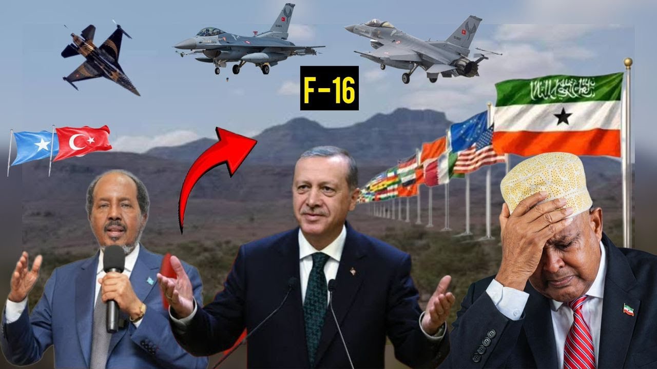 DEG-DEG:Diyarada F-16 Turkiga iyo Jabuti oo Hada galay Hawada Barbara SL oo Lidadka diyaradaha......