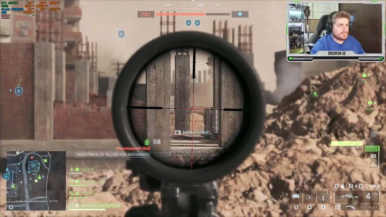 BATTLEFIELD 6 - FAZENDO SEMANAL - FINALIZANDO PASSE DE BATALHA #4