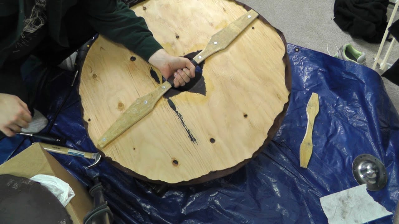 How to make a Viking shield on a budget