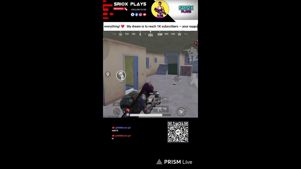 Live streaming of SRIOX PLAYS 🎮