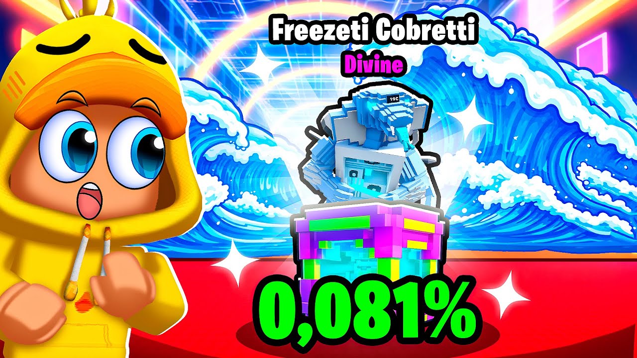 Ik Kreeg De 0,01% BRAINROT In ESCAPE TSUNAMI For Brainrots! (Roblox)
