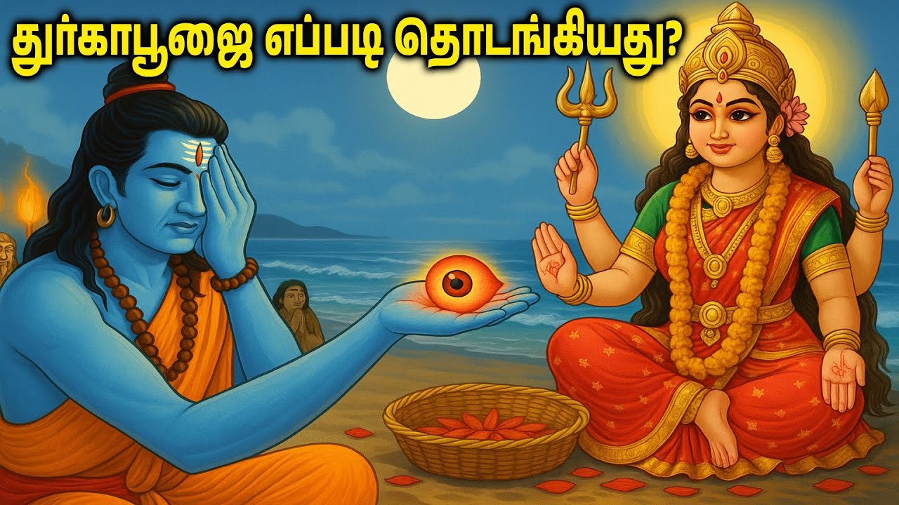 துர்கா பூஜை எப்படி தொடங்கியது? | Durga Pooja Origin Story in Tamil | God Story Tamil