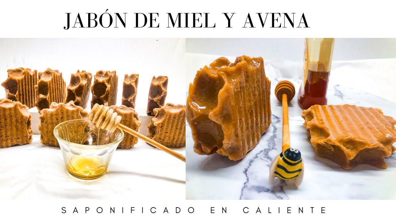 JABÓN DE MIEL Y AVENA