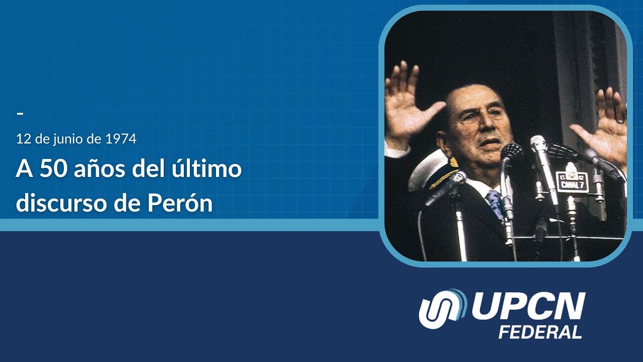 A 50 años, recordamos el último discurso del general
